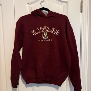 Champion Maroon Harvard Hoodie
